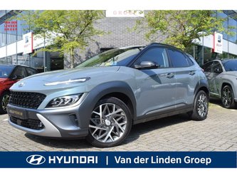 Occasion Hyundai Kona 1.6 Gdi Hev Premium Navi/Leder/18"/Wint/Led/Keyl/Head Up/18" Win Autos In Waddinxveen