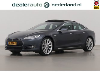 Occasion Tesla Model S Motors 85 Base | Free Supercharging | Luchtvering | Pano | Marge Autos In Nunspeet