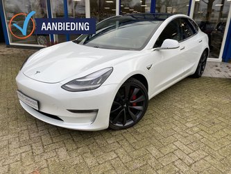 Occasion Tesla Model 3 Performance I 4% Bijtelling I Panoramadak/Leer/Lm Velgen In Wijchen